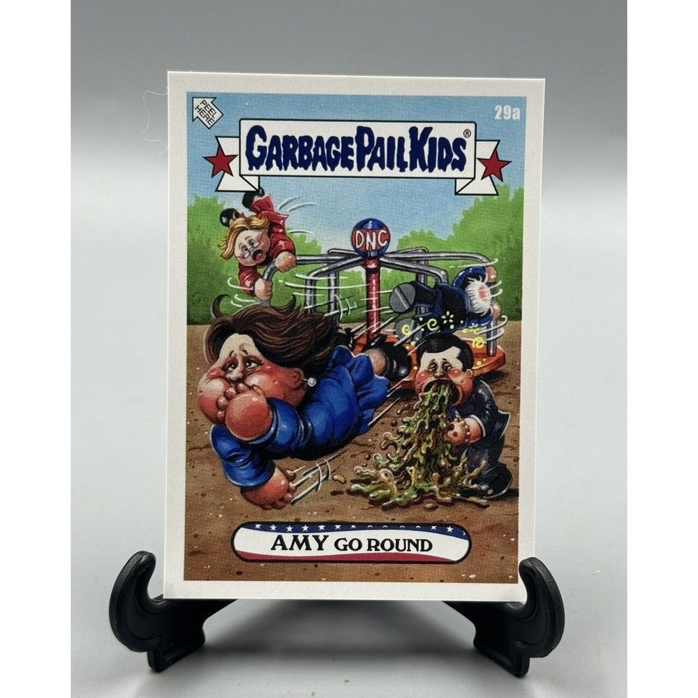 2020 Topps Garbage Pail Kids GPK Disgrace to the White House #29A Amy Go Round